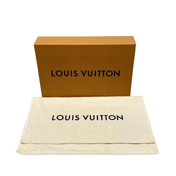 Auth LOUIS VUITTON LV x TM Bag Charm Super Flat M02440 White Dark Brown Multi - - Picture 5 of 5